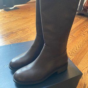 Cole Haan Pretiss Boot - worn once - waterproof - over the knee - retail $420